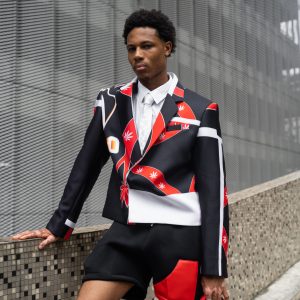 WILO BUBBLE JERSEY BLAZER - SET