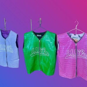 WILO MULTI-COLORED SUMMER LEATHER JACKET